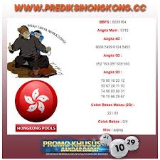 Data Pengeluaran Hongkong Tanggal Rabu Mei