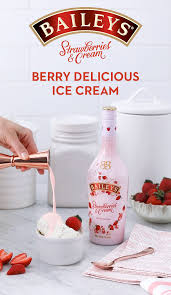 Top Off The Night With A Simple Delicious Treat Limited Edition Baileys Strawberries Cream Strawberries And Cream Ice Cream Desserts Vanilla Bean Ice Cream