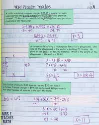 Solving Equations Inb Pages Word Problems Math Word Problems Word Problem Worksheets