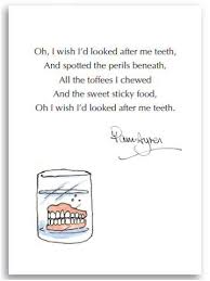 Pam Ayres Teeth Kids Poems Funny Poems Funny Greeting Cards