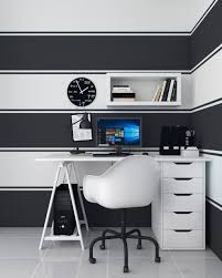 Modern Black And White Horizontal Wall Paint Striped Walls Bedroom Striped Walls Horizontal White Wall Bedroom