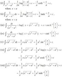 Http Www Aplustopper Com Integration Rules Maths Algebra Formulas Math Formulas Math Formula Chart