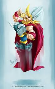 Asthorix Visual Epiphanies Comic Illustration Cartoons Comics Marvel Thor