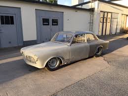 Custom Volvo Amazon Called Rudezon With A Two Stroke Evinrude 300xp V8 Volvo Amazon Volvo Engine Swap