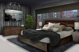 Young Mens Bedroom Decorating Ideas With Clasic Wood Furniture Bed And With The Black Theme B Young Mans Bedroom Bedroom Design Diy Contemporary Bedroom Design