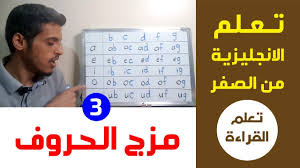 الطريقة الصحيحة لتعلم القراءة والتهجئة في الانجليزية الانجليزية من الصفر درس3 Youtube