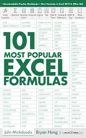 101 Most Popular Excel Formulas Microsoft Excel Tutorial Excel Tutorials Excel Formula
