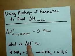 Find Delta H From Enthalpy Of Formations Ap Chemistry Chemistry Delta