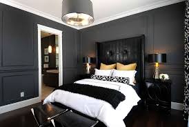 Bold Black And White Bedrooms With Bright Pops Of Color Black Bedroom Design Bedroom Interior Interior Design Bedroom