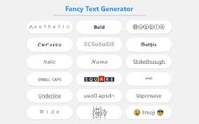 If you're just exploring what fancy letters there are. Fancy Text Generator