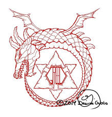 Custom Tattoo Drawing By Deziunique On Etsy It S A Ouroboros Tattoo From Full Metal Alchemist With Greed In Ouroboros Tattoo Fullmetal Alchemist Custom Tattoo