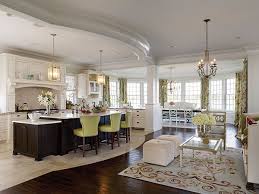 Sitting Room Facing Kitchen So The Cook Can Stay Involved Would Turn Island Thought So People Sitting Beautiful Kitchens Home Decor Kitchen Kitchen Flooring
