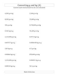 Converting Grams And Kilograms A Measurement Worksheet Measurement Worksheets Measurement Word Problems Measurement Conversions