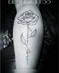 La Vie En Rose Rose Tattoo Calf Tattoo Calf Tattoo Tattoos Rose Tattoo
