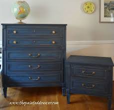 A Set In Coastal Blue Blue Furniture Vintage Bedroom Sets Bedroom Vintage