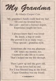 Image Result For Grandchildren Poems For Grandma Remembering Grandmother Grandparents Quotes Grandma Poem