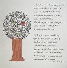 A5 Illustrated Love Poem Print Robert Burns Love Poems Robert Burns Scottish Poems