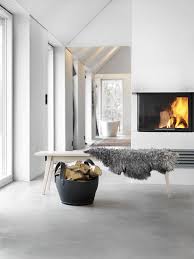 Betonilattia Concrete Floor Torkelson Benson Penkki Jpg 886 1 181 Pikselia Concrete Interiors Home Fireplace Home Decor