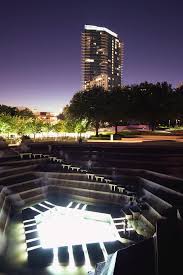 The fort worth water gardens, built in 1974, is located on the south end of downtown fort worth between houston and commerce streets next to the fort worth convention center. Fort Worth Water Gardens 092718 Photograph By Rospotte Photography