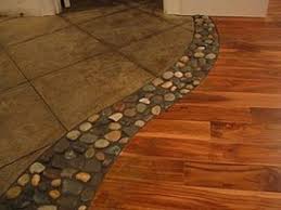 River Rock Divides Rooms Awesome Home Improvement Home Deco Home