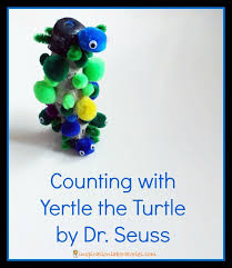 Counting With Yertle The Turtle By Dr Seuss Inspiration Laboratories Dr Seuss Crafts Seuss Crafts Dr Seuss Preschool