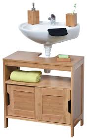 freestanding non pedestal under sink