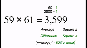 Math Trick Multiply Numbers Close To Each Other In Your Head Math Tricks Brain Teasers Solving
