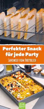 3 Verschiedene Sandwiches Vom Partyblech Sandwich Rezepte Lecker Schmecker Rezepte Fingerfood Rezepte Rezepte