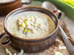 Deftige Kase Lauch Suppe Mit Hackfleisch Rezepte Suppe Mit Hackfleisch Kase Lauch Suppe