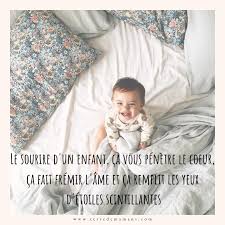 Le Sourire D Un Enfant Ca Vous Penetre Le Cœur Ca Fait Fremir L Ame Et Ca Remplit Les Yeux D Etoiles Sc Citation Bebe Citation Enfants Citation Amour Enfant
