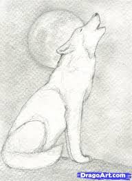 Step 9 How To Draw A Howling Wolf Animal Drawings Realistic Drawings Art Drawings