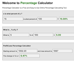 Best Online Percentage Calculator Calculator Online Best