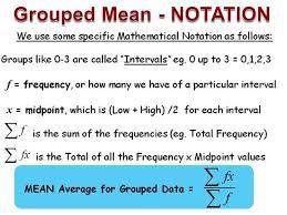 Mean Median Mode For Grouped Data Mean Median And Mode Learning Mathematics Ways Of Learning