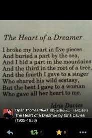 A Gorgeous Welsh Poem Dylan Thomas Poems Words Poems