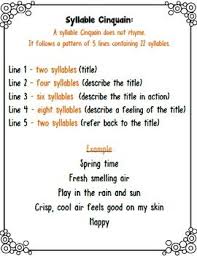 Free Cinquain Poetry Pack Cinquain Cinquain Poems Cinquain Poetry