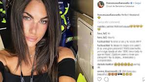 By bebop2015, april 22, 2019 in female fashion models. Francesca Sofia Novello Io E Valentino Rossi Ci Amiamo Dilei Valentino Rossi Valentino Sehnsucht Spruche