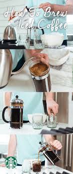 Starbucks Coffee Recipes French Press Iced Coffee Gourmet Coffee