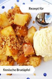 Rezept Fur Finnische Bratapfel Lecker Und Schnell Aus Dem Backofen In 2020 Rezepte Lecker Gebackene Apfel