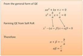 Finding The Sum Of Roots And Product Of Roots Spm Additional Mathematics Mathematics Maths Algebra Quadratics