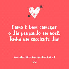 Frases De Bom Dia Com Amor