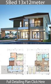 House Design Plan 13x12m With 5 Bedrooms Home Design With Plan Contemporary House Plans House Plans Mansion Modern House Plans We also have plenty of small one bedroom duplex house.