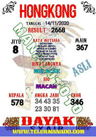 Syair Bocoran Prediksi Hongkong 14 November 2020 Buku Gambar Tanggal Buku