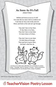 As Soon As It S Fall Poetry Pack Printable 2nd 5th Grade Poetry Lessons Poems Poetry