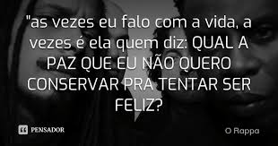 As Vezes Eu Falo Com A Vida A O Rappa