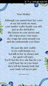Sayings Mom Poems Mother Quotes Miss You Mom