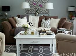 Living Room Refresh Buh Bye Blues B H Brown Couch Living Room Brown Living Room Decor Brown Sofa Living Room