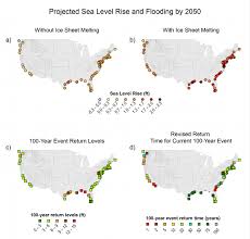 Projected Sea Level Rise And Flooding By 2050 Globalchange Gov