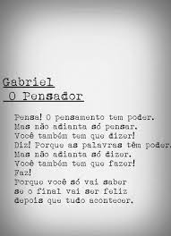 Gabriel O Pensador Frases Frases De Pensadores Sentimentos Em Palavras