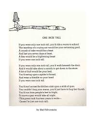 Pin By Elizabeth Medrano On Measurement Kids Poems Shel Silverstein Poems Silverstein Poems