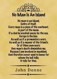 No Man Is An Island Classic Poems Poems Inspirational Poems